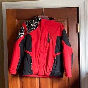 Boys spider ski coat